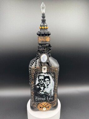 Gothic Frankenstein & Bride Eternal Love Bottle